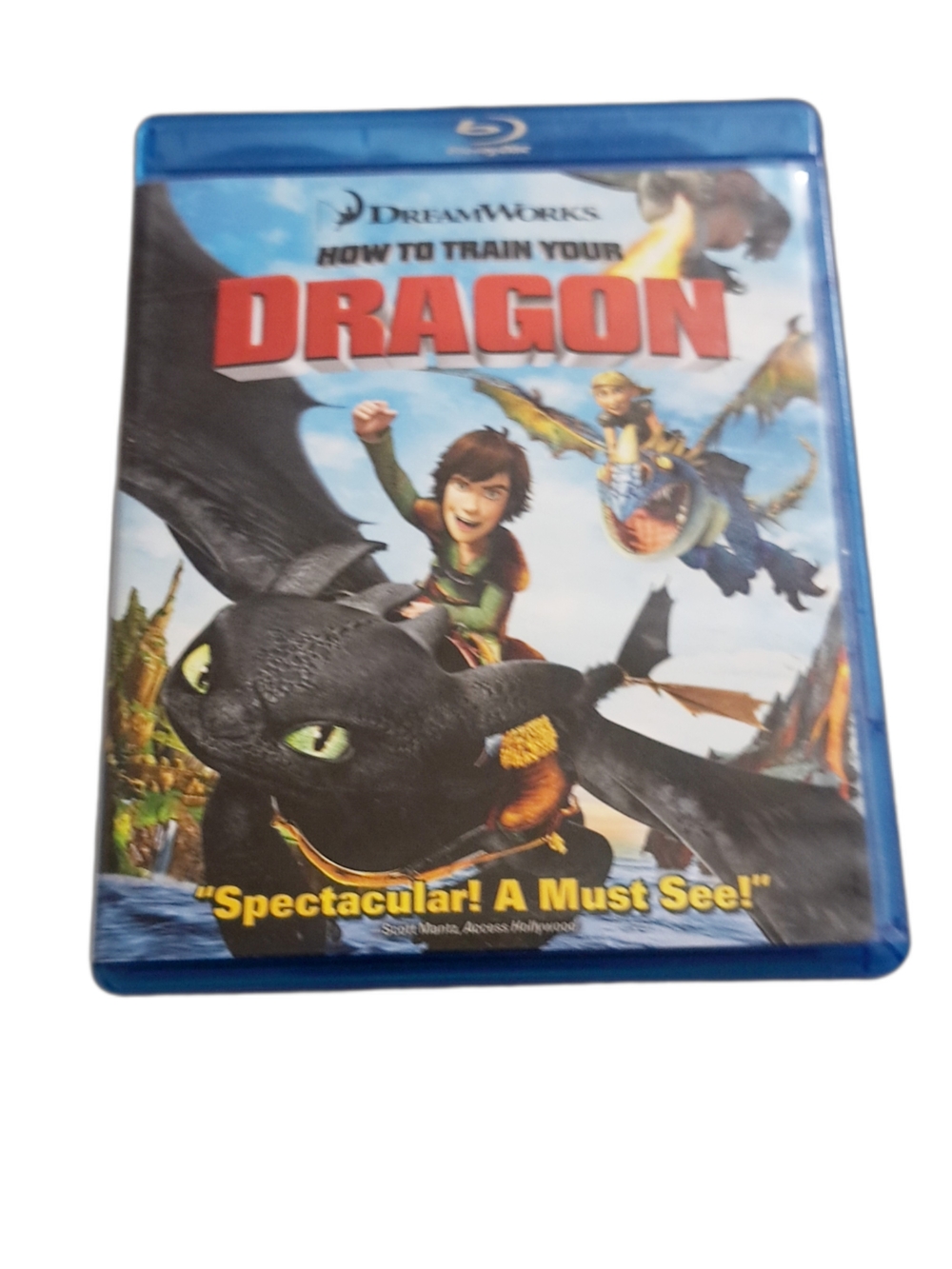 How to Train Your Dragon Blu-ray DreamWorks Family Adventure Movie
